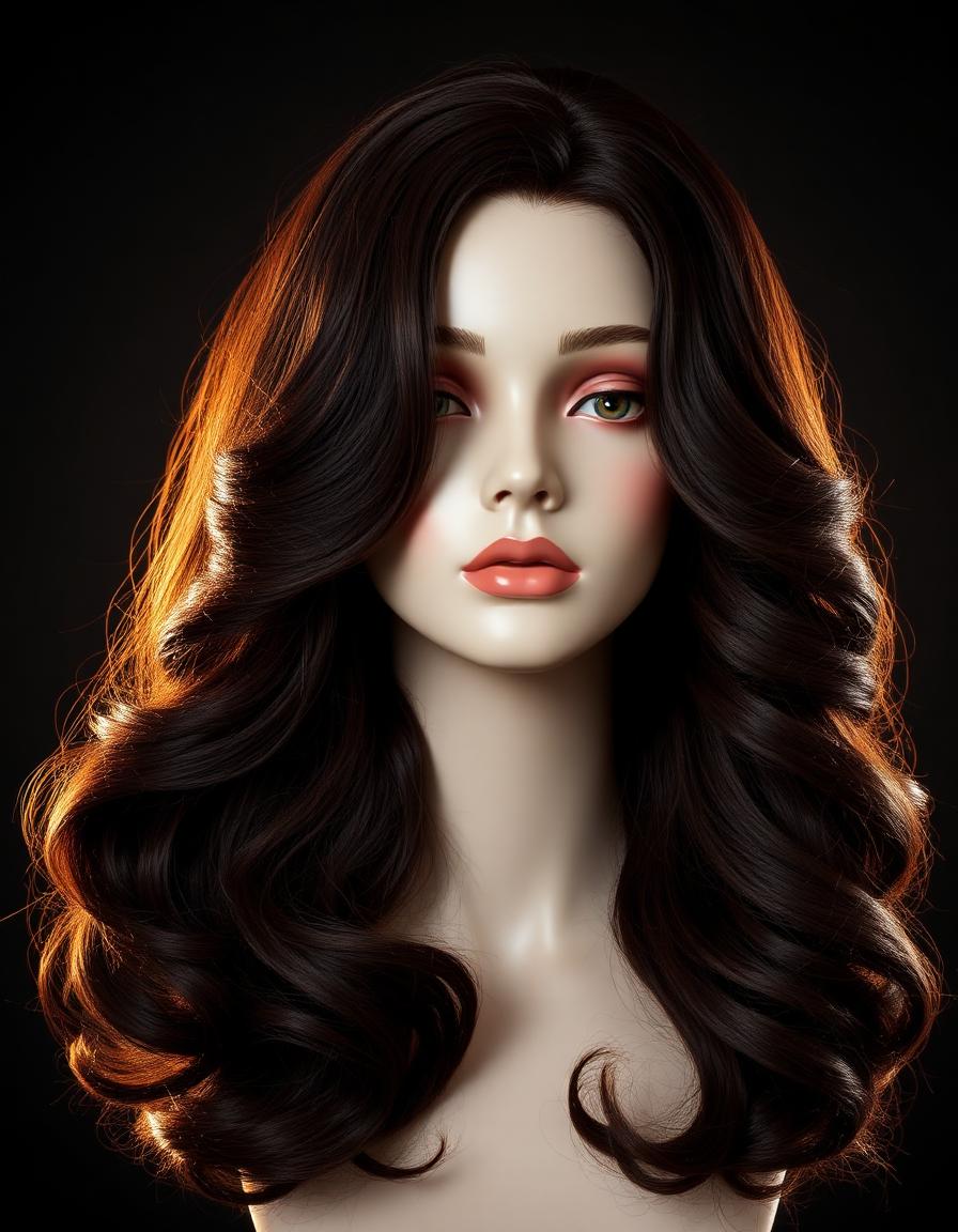 Chocolate Brown Deep Wave